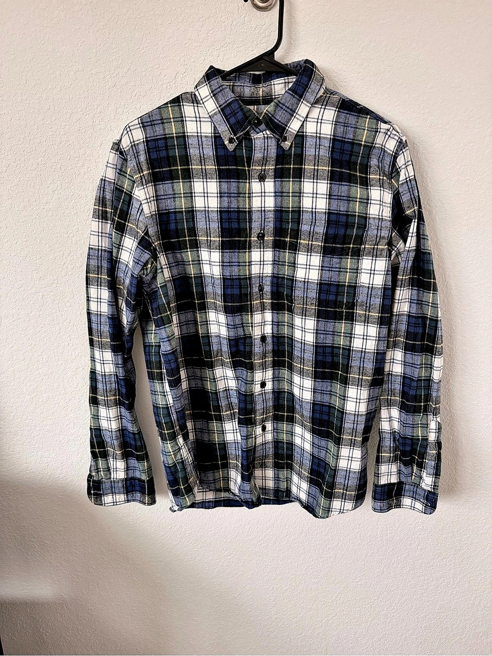 L.L.Bean Men's Scotch Plaid Flannel Shirt, Slim Fit Scotch Plaid Flannel Shirt